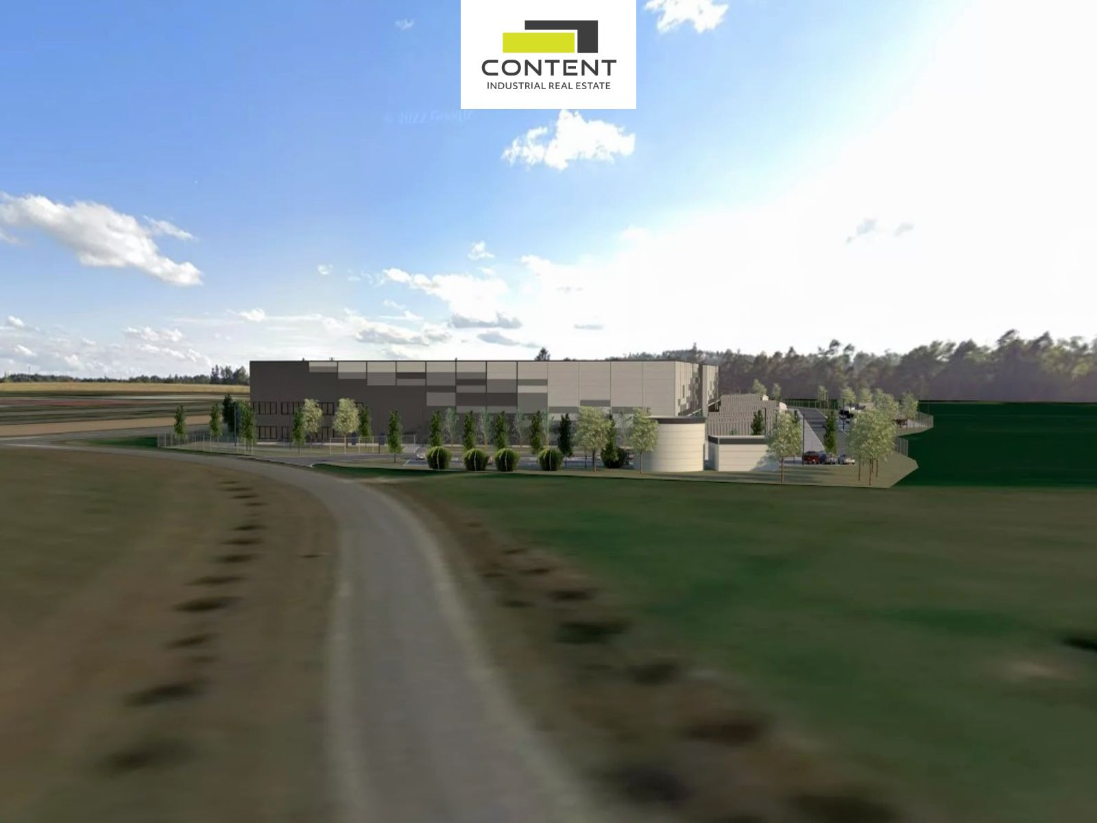 Pronájem novostavby skladu, výrobních prostor 3.000 m², Chotoviny, D3