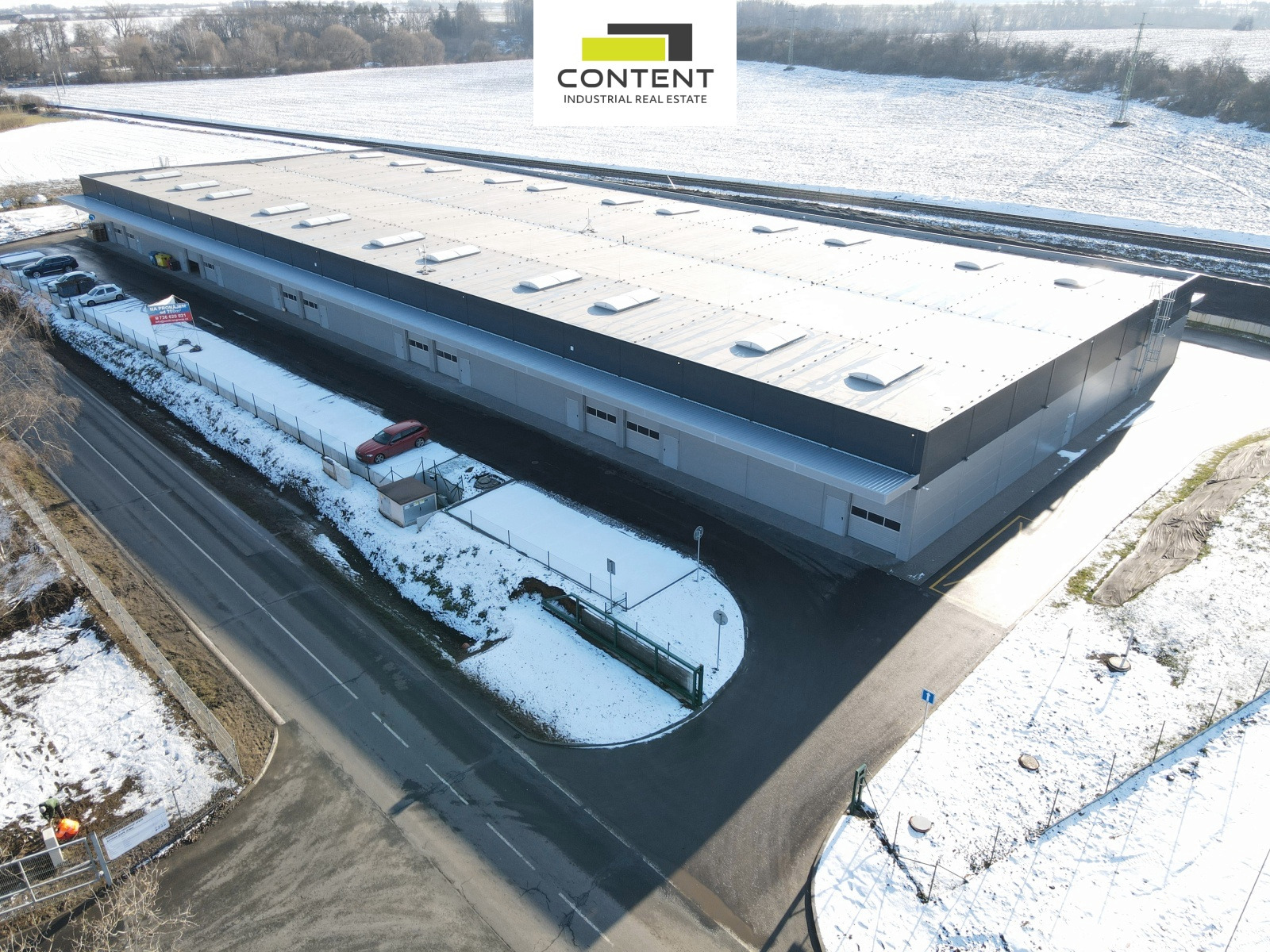 Pronájem skladu, výrobních prostor 540 m², Zápy