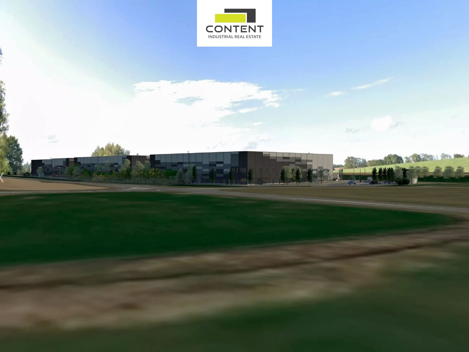 Pronájem novostavby skladu, výrobních prostor 7.800 m², Chotoviny, D3