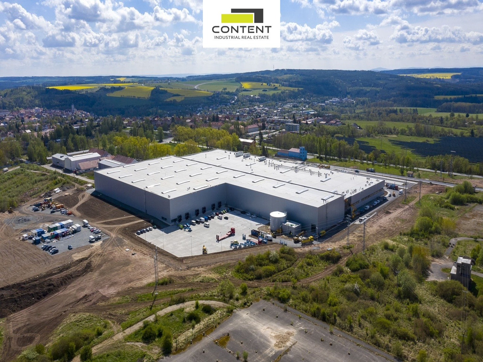 Pronájem novostavby skladu, výrobních prostor 7.500 m², Stříbro, D5