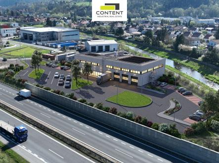 Pronájem skladu, 1 850 m²