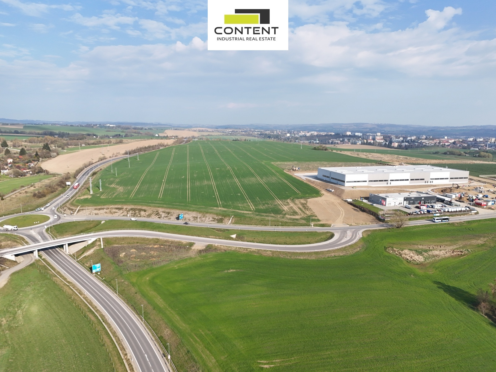 Pronájem skladu, výrobních prostor  3044 m², Jihlava, D1,
