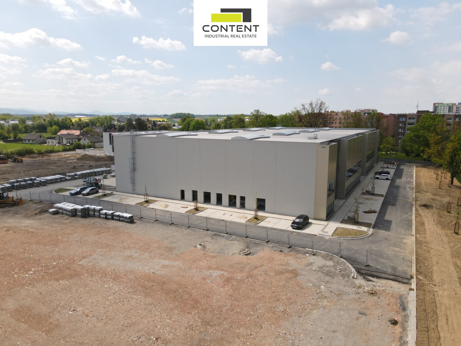 Pronájem novostavby skladu, výrobních prostor 3.000 m², Ostrava Hrabová, D56