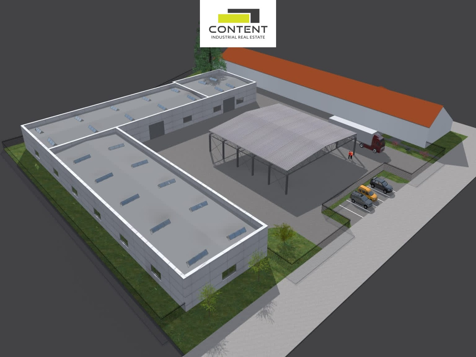 Pronájem skladu, výrobních prostor na klíč 2.500 m², Hradec Králové