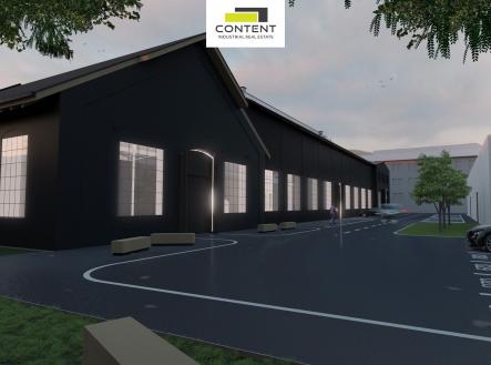 Pronájem obchodní prostory, 2 860 m²