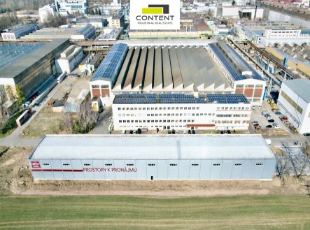 Pronájem výrobní prostory, 2 592 m²
