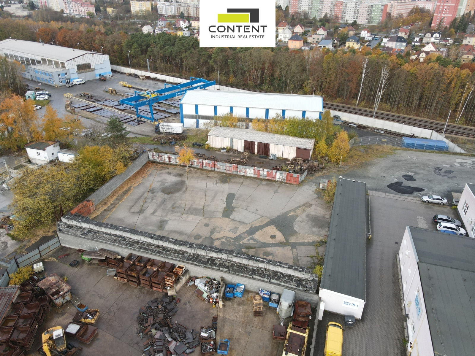 Pronájem zpevněné plochy 1.450 m², Plzeň, D5