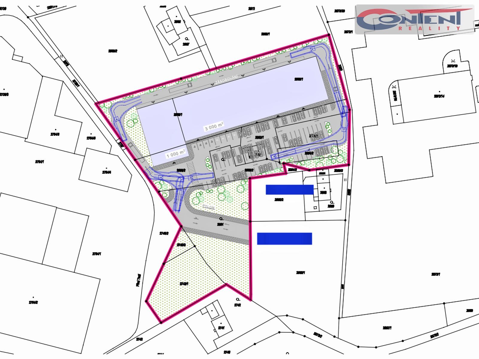 Prodej zastavitelného pozemku 15.735 m², Ostrava - Havířov