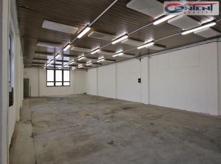 Pronájem - skladovací prostor, 297 m²