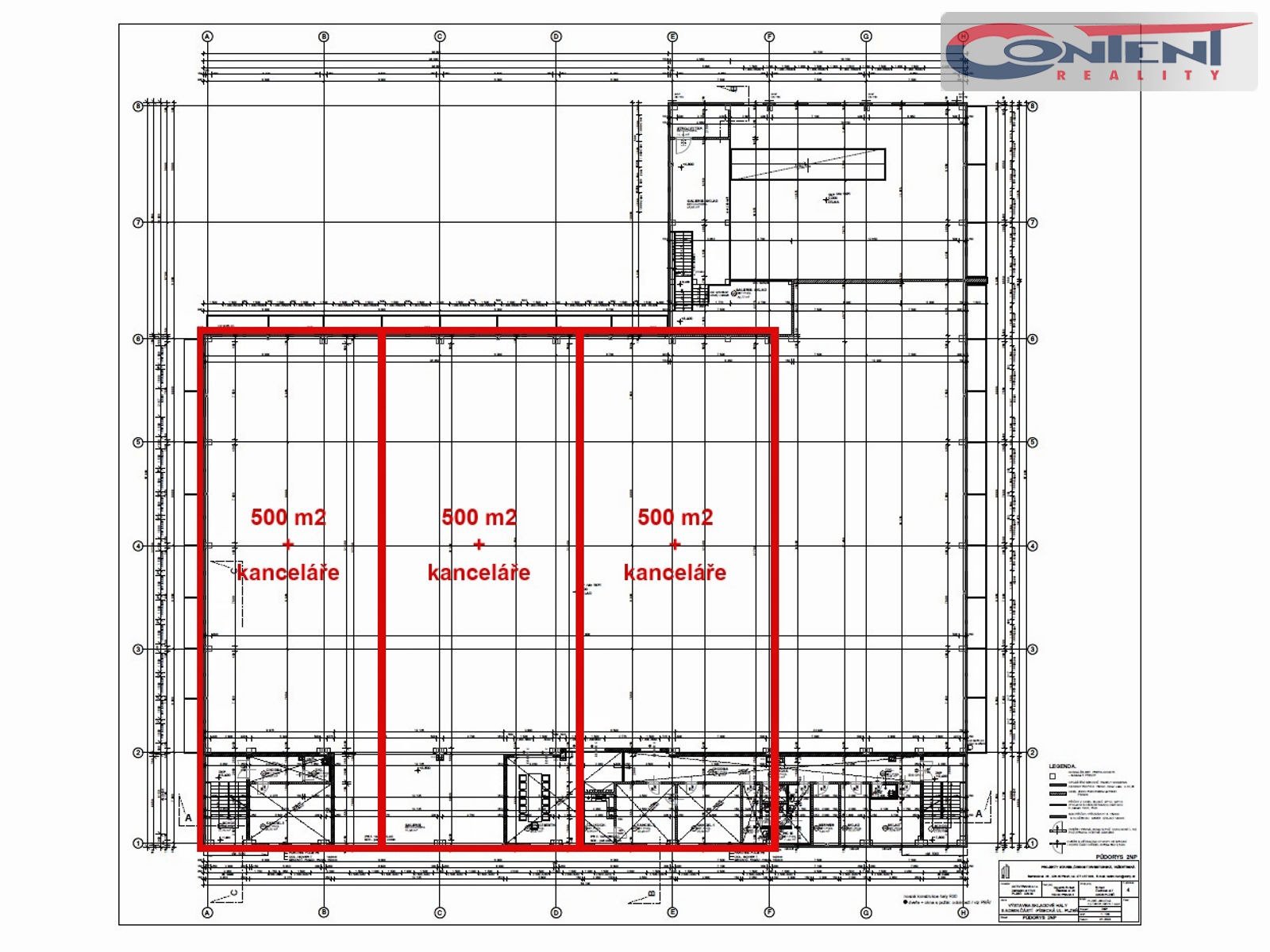 Pronájem skladu, výrobních prostor 1.500 m², Plzeň