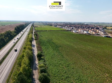 Prodej komerčního pozemku 9.021 m², Nehvizdy, D11, EXIT 8