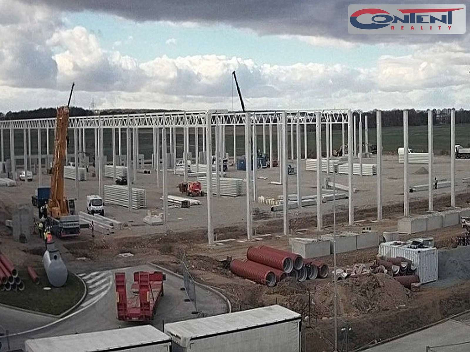 Pronájem skladu, výrobních prostor 26.430 m², Uničov, D35