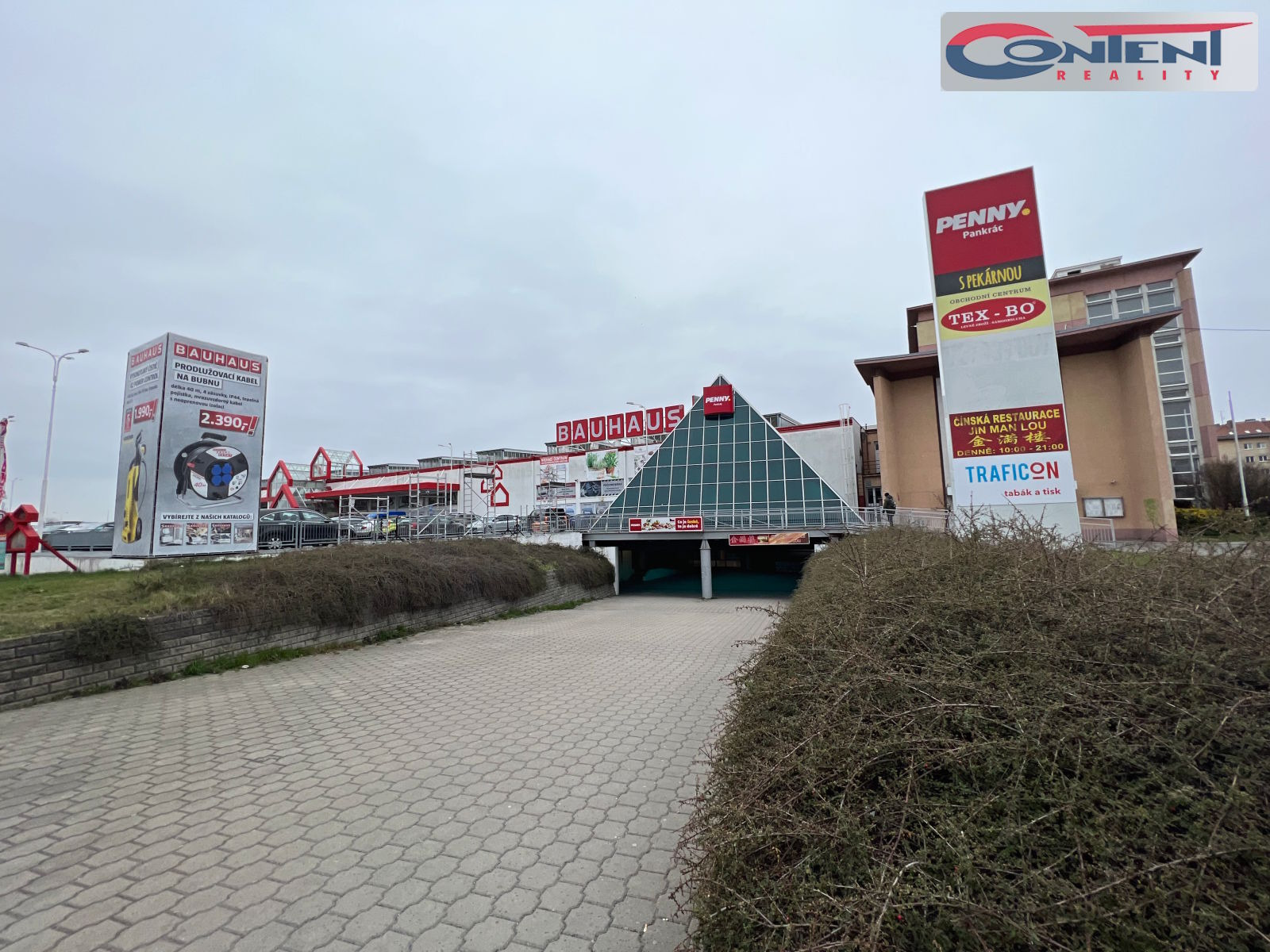 Pronájem obchodních, skladových prostor 998 m², Pankrác