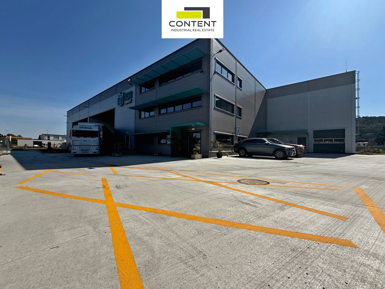 Pronájem novostavby skladu 875 m², Králův Dvůr