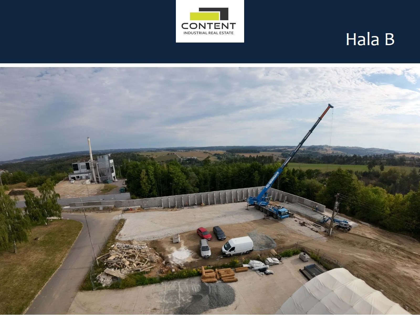 Pronájem skladu, výrobních prostor 5.000 m², Třebíč