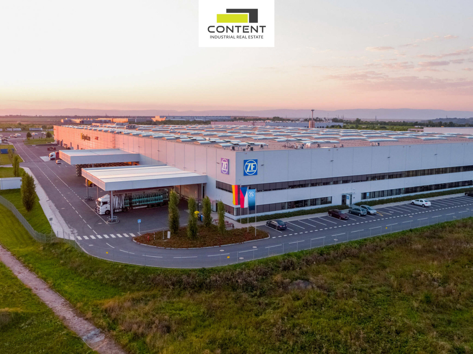 Pronájem skladu, výrobních prostor 4.246 m², Žatec - Triangle, D7