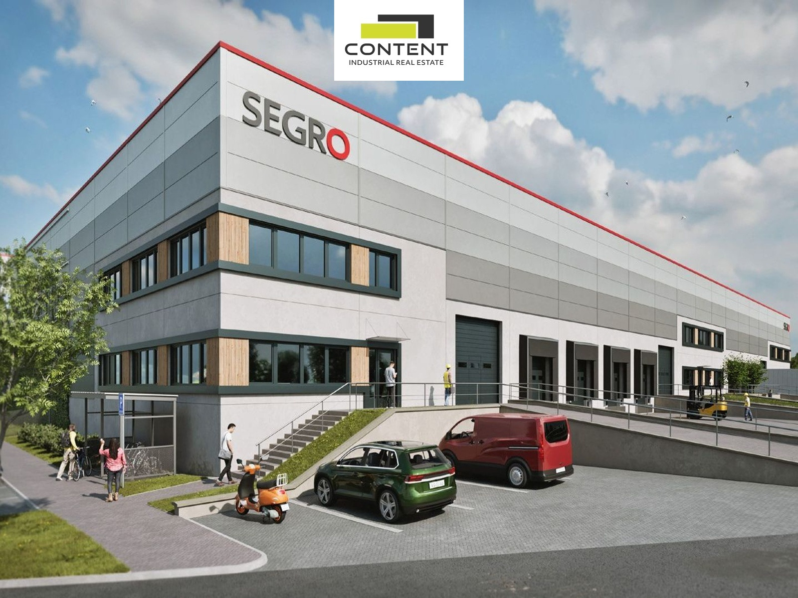 Pronájem skladu, výrobních prostor 1.300 m², Hostivice, D6