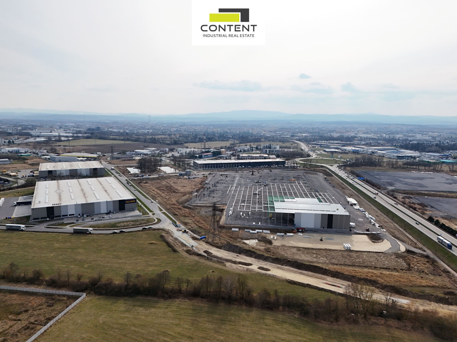 Pronájem skladu, výrobních prostor 5.920 m², České Budějovice, D3