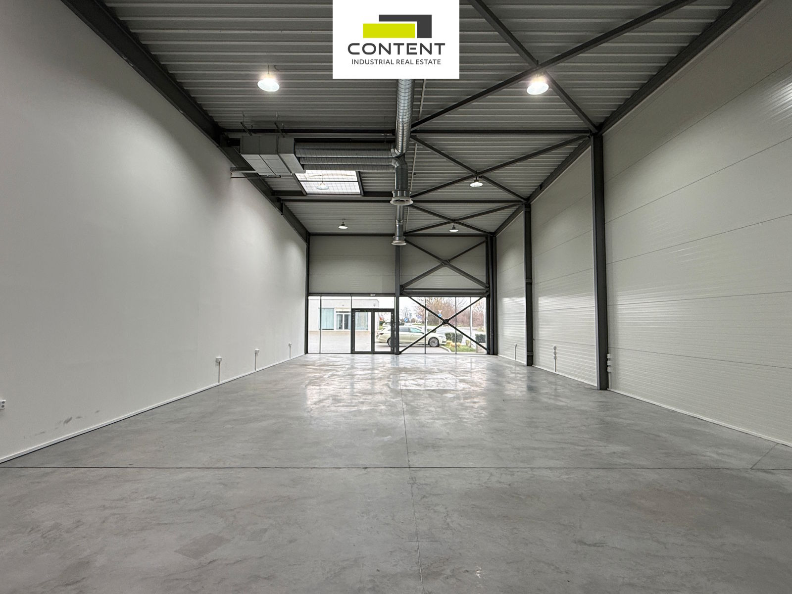 Pronájem obchodně skladových prostor 395 m², Dobřejovice