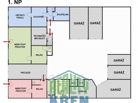 Prodej nájemního domu, 800 m²