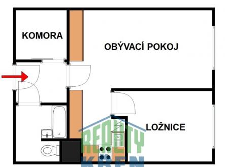 Prodej bytu, 2+kk, 41 m² obrázek