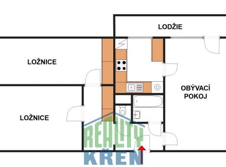 Prodej bytu, 3+1, 77 m²