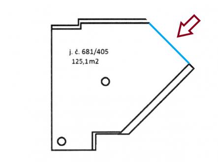 Pronájem - obchodní prostor, 125 m²