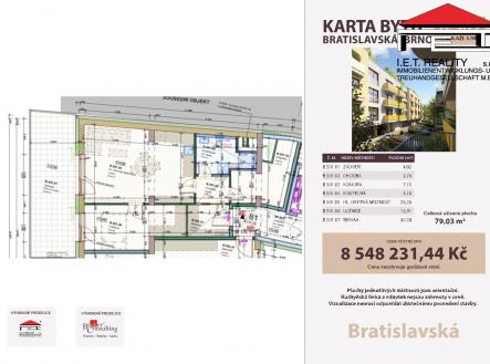 Prodej bytu, 2+kk, 58 m²