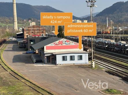 Pronájem skladovací prostor, 60 m²