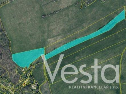 Prodej pozemku, zemědělská půda, 32 050 m²