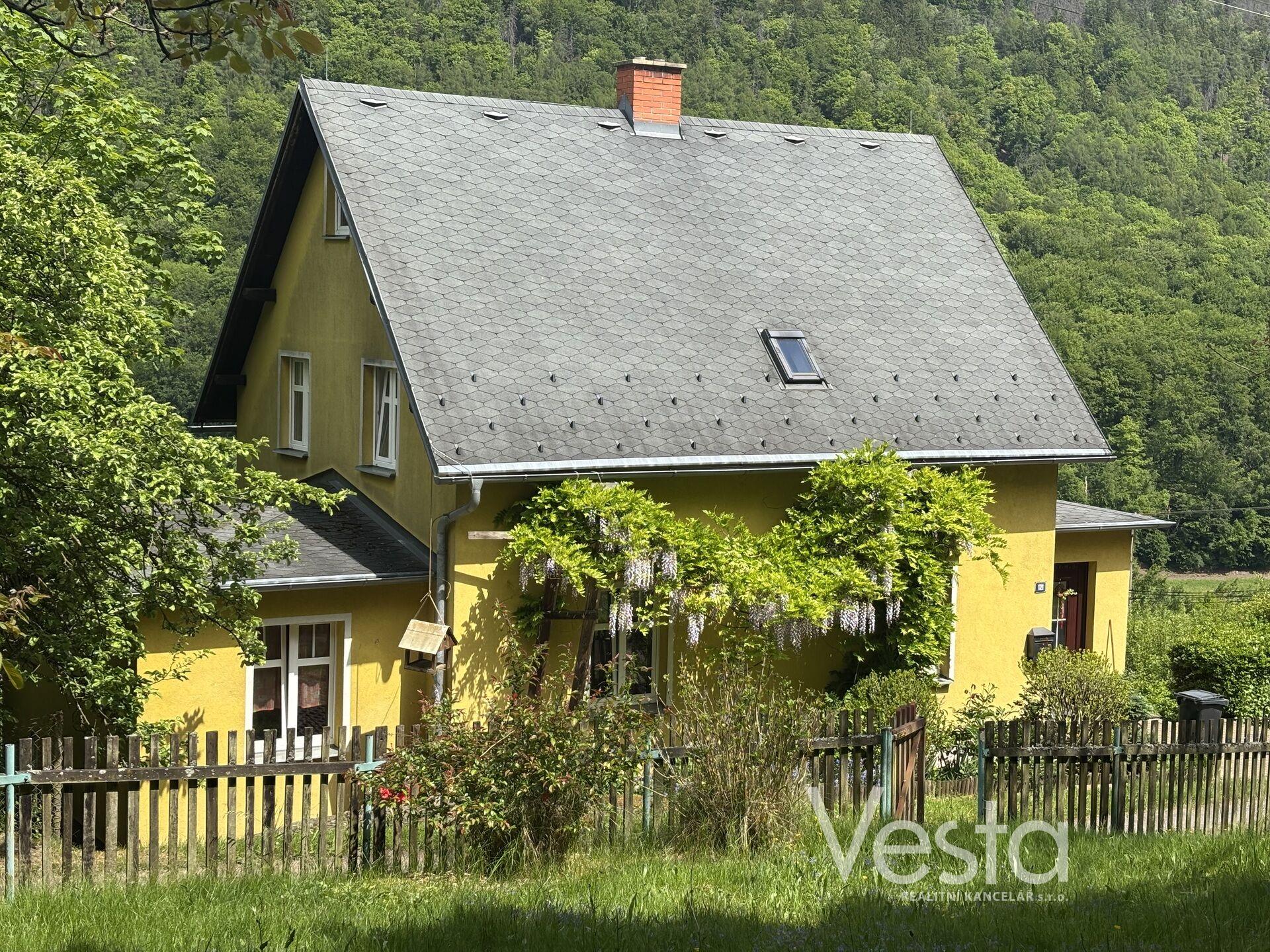 Rodinný domek se zahradou s úžasným výhledem