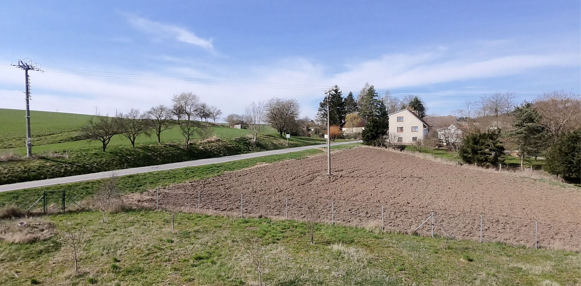 Prodej stavebního pozemku Meziříčko u Letovic rozloha 1705 m2