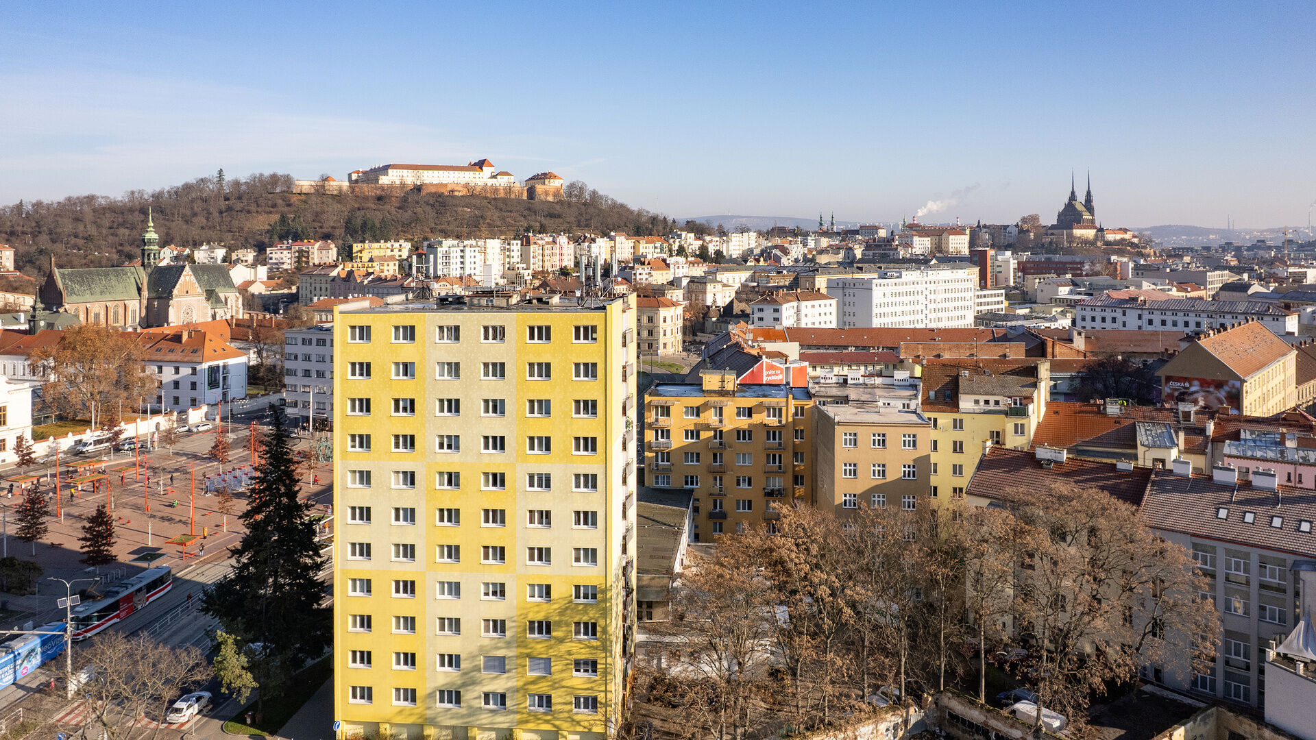 Prodej bytu 3+1 s balkonem 66 m², Mendlovo náměstí, Brno - střed