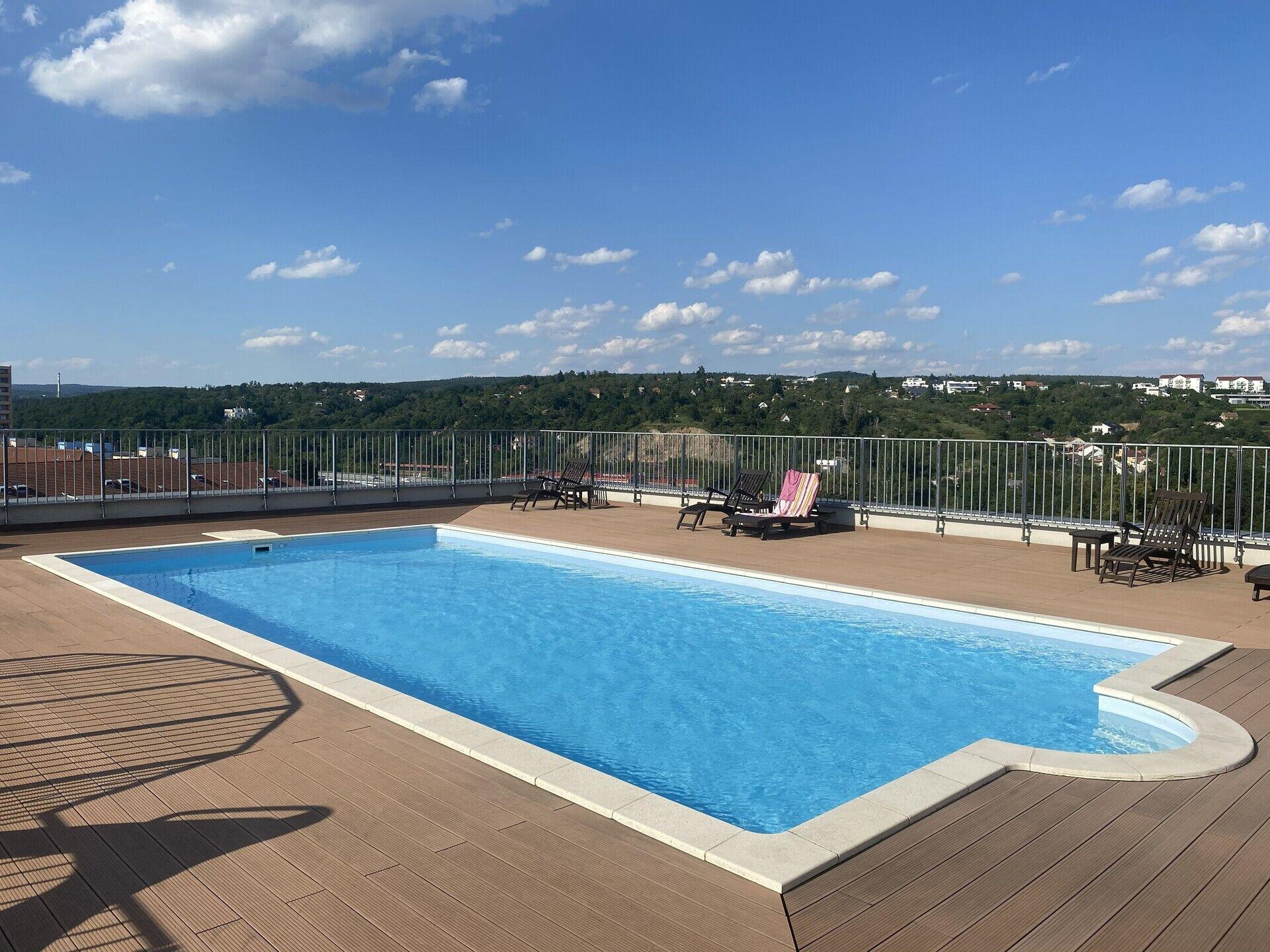 Pronájem unikátního luxusního bytu 2+kk, 56 m2, Brno - Palackého třída - rezidence Nové Semilasso