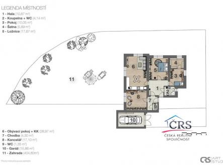 Prodej bytu, 4+kk, 109 m²