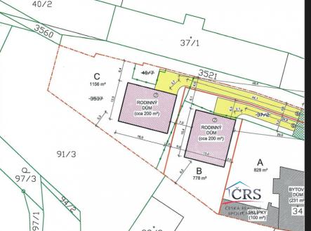 Prodej - pozemek pro bydlení, 1 933 m²