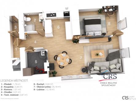 Prodej chaty/rekreačního objektu, 58 m²