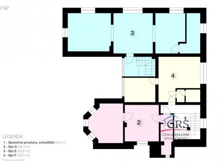 Prodej bytu, 3+kk, 83 m²