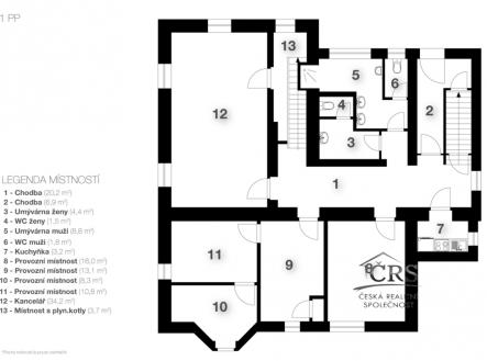 Prodej kanceláře, 424 m²