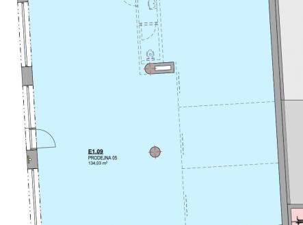 Pronájem obchodní prostor, 134 m²