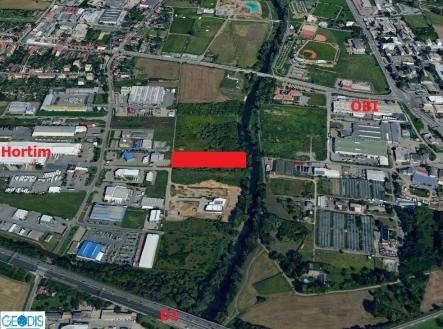 Prodej - pozemek pro komerční výstavbu, 2 255 m²