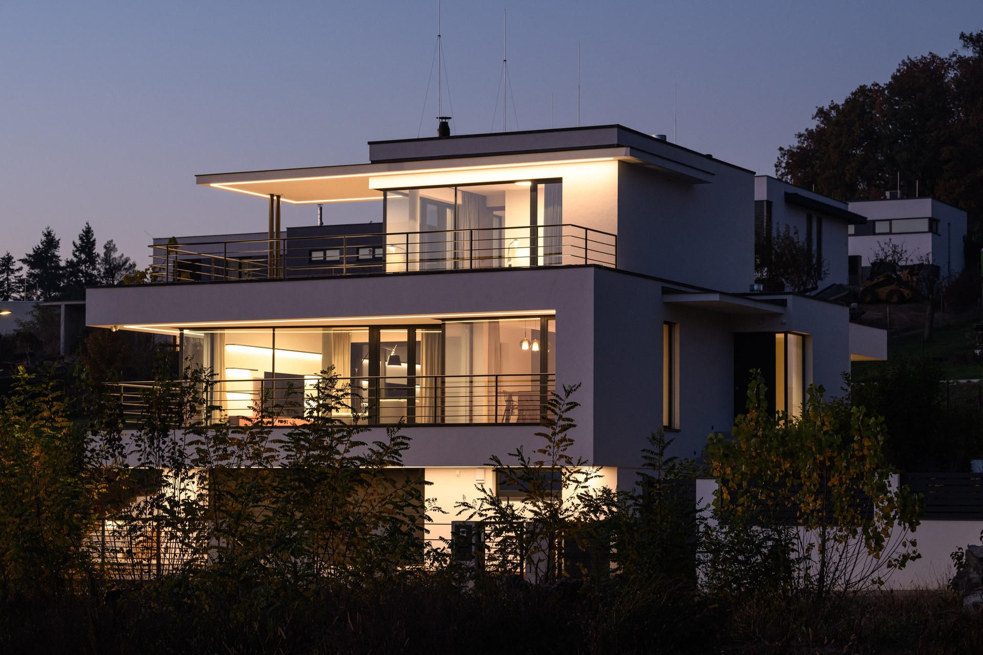 Prodej novostavby unikátní rodinné vily s nádherným výhledem, Jinačovice