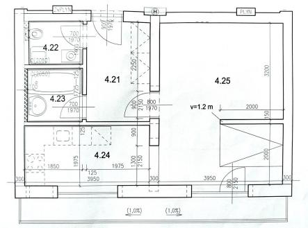 Prodej bytu, 1+kk, 52 m²