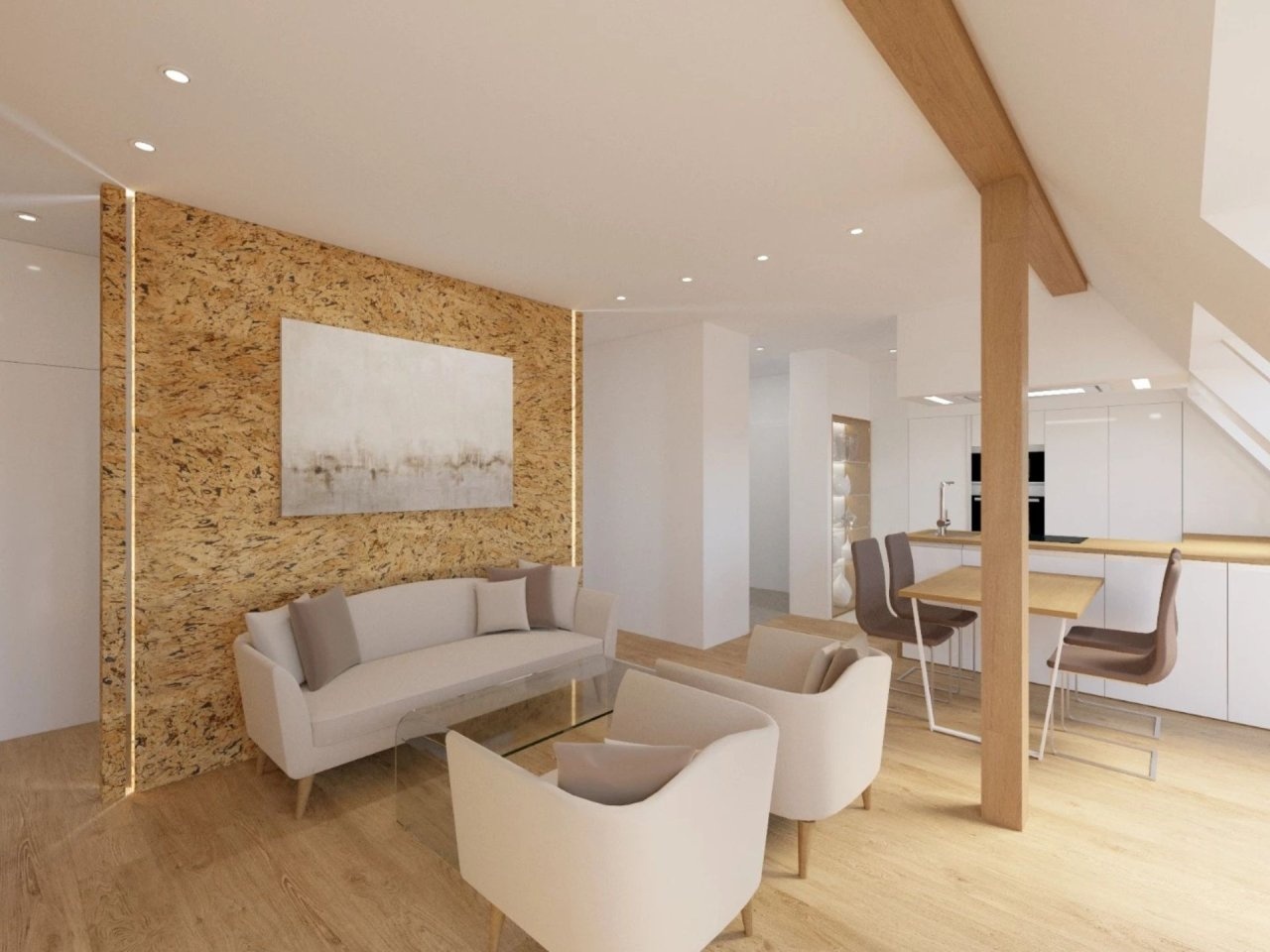 Prodej bytu 2+kk, CP 61,5 m² + balkon 10 m², Bystřice nad Pernštejnem (1)