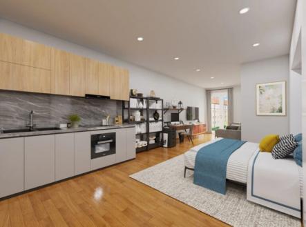 Prodej bytu, 1+kk, 41 m²