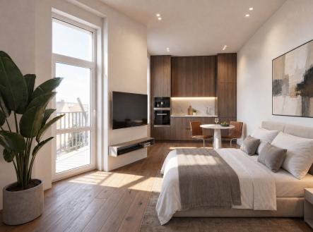 Prodej bytu, 1+kk, 27 m²