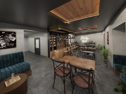 Pronájem obchodní prostory, 292 m²
