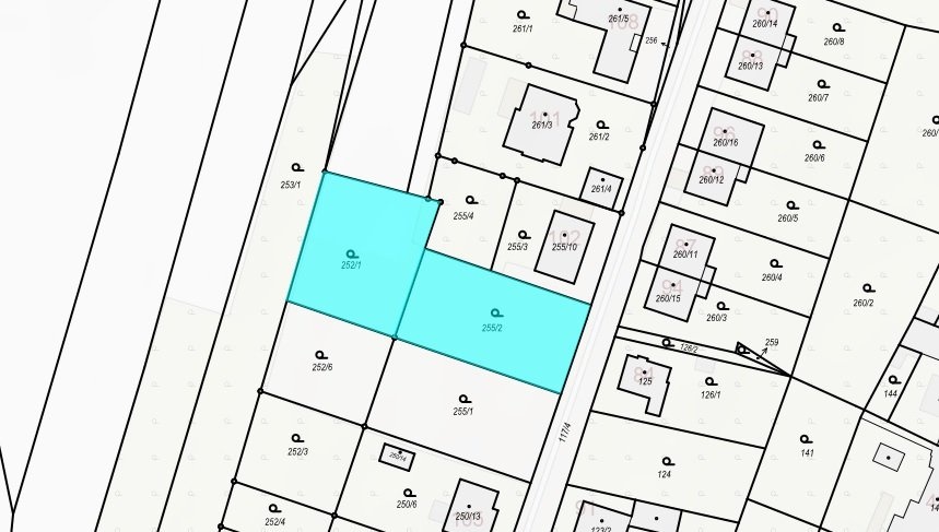 Prodej stavebního pozemku pro výstavbu rodinného domu, CP 1 714 m², Újezd u Kunštátu