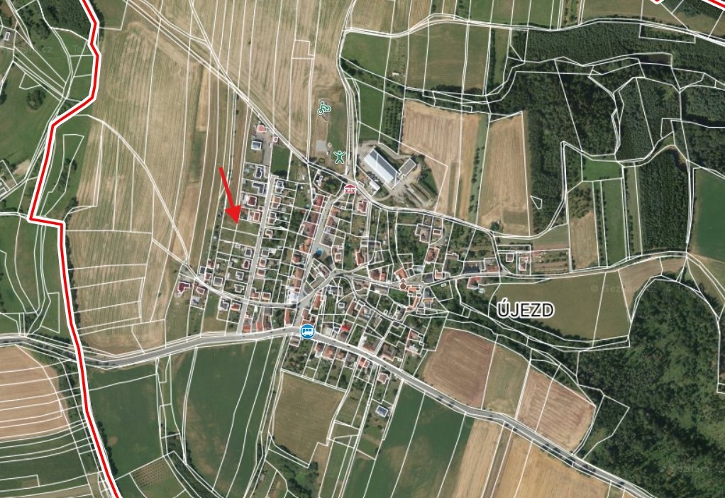 Prodej stavebního pozemku pro výstavbu rodinného domu, CP 1 714 m², Újezd u Kunštátu