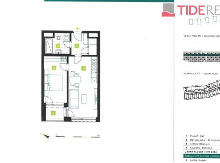 Prodej bytu, 2+kk, 56 m²